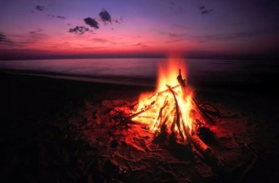 Summer Bonfire Night: Potluck, Games & DJ | Ocean Beach