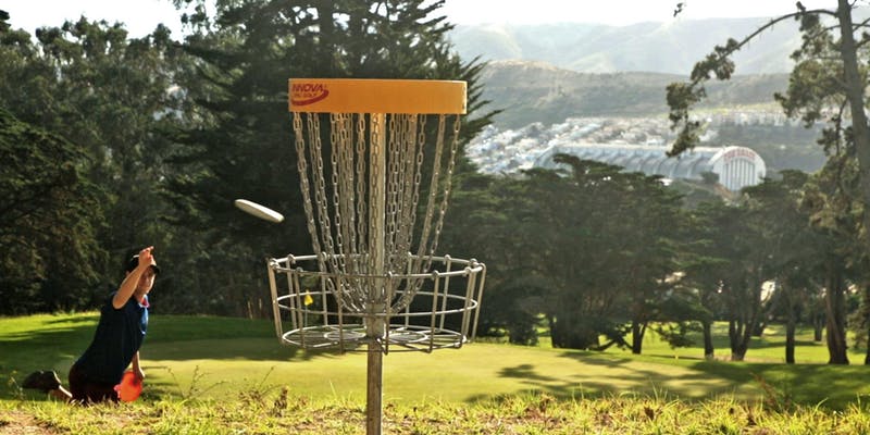 The San Francisco Open World's Best Disc Golfers Gleneagles Golf Course