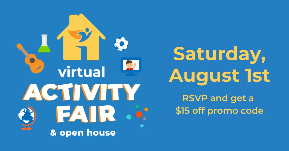Virtual Activity Fair for Kids Camps & Classes