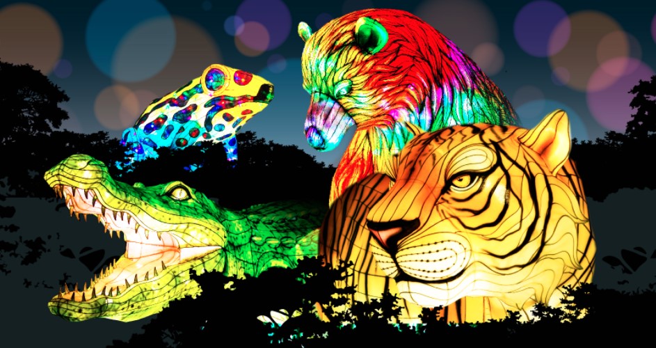 Oakland Zoo's Brand New "Glowfari" Lantern Festival