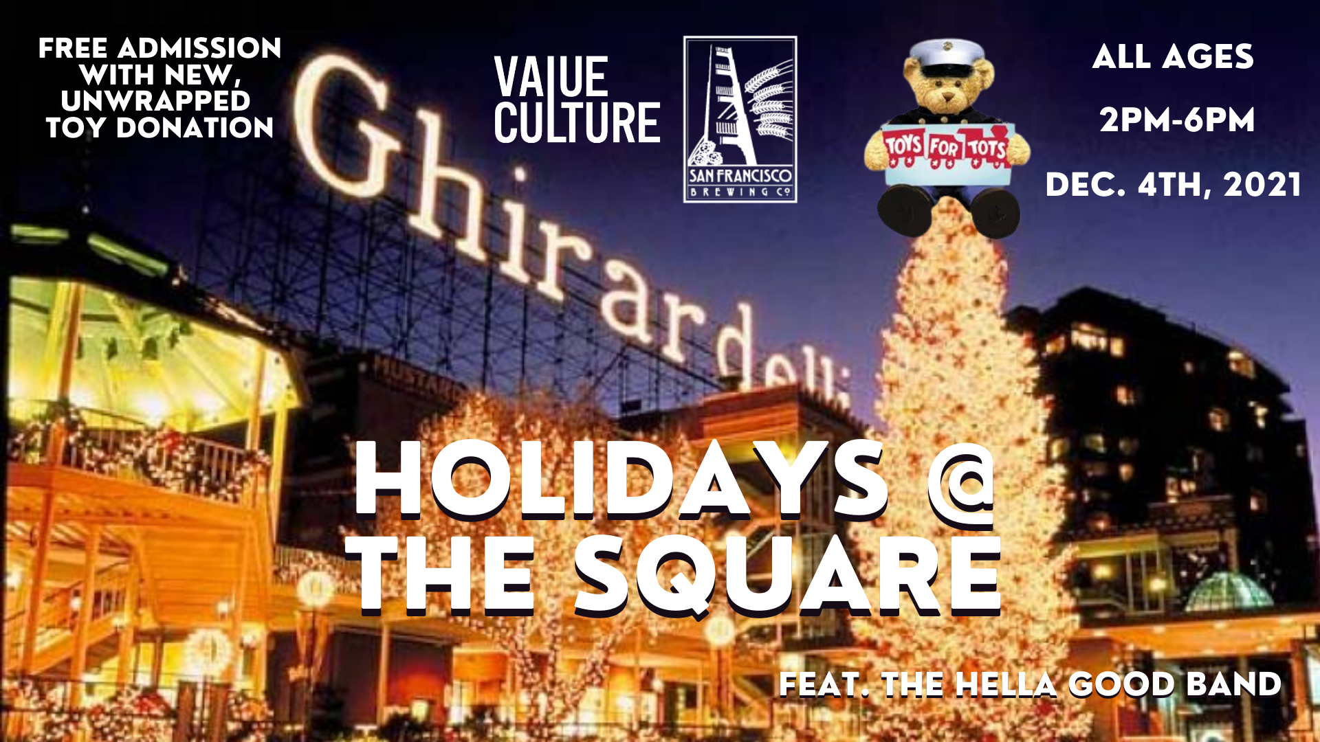 Holiday Festival At Ghirardelli Square