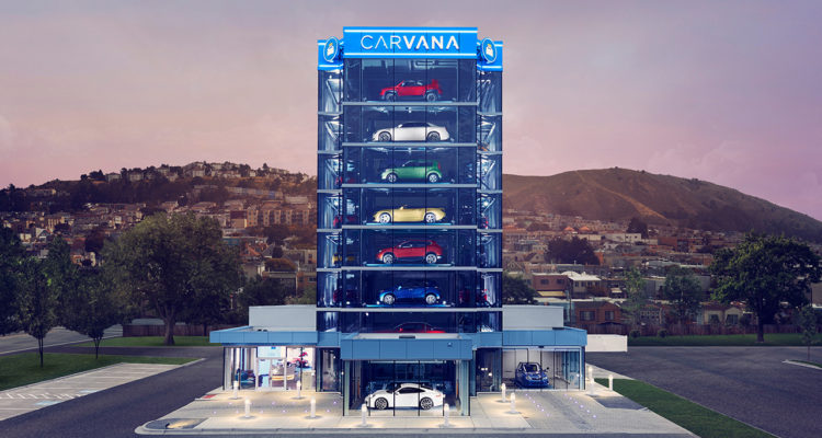 Giant 8-Story Car Vending Machine Opens in the Bay Area