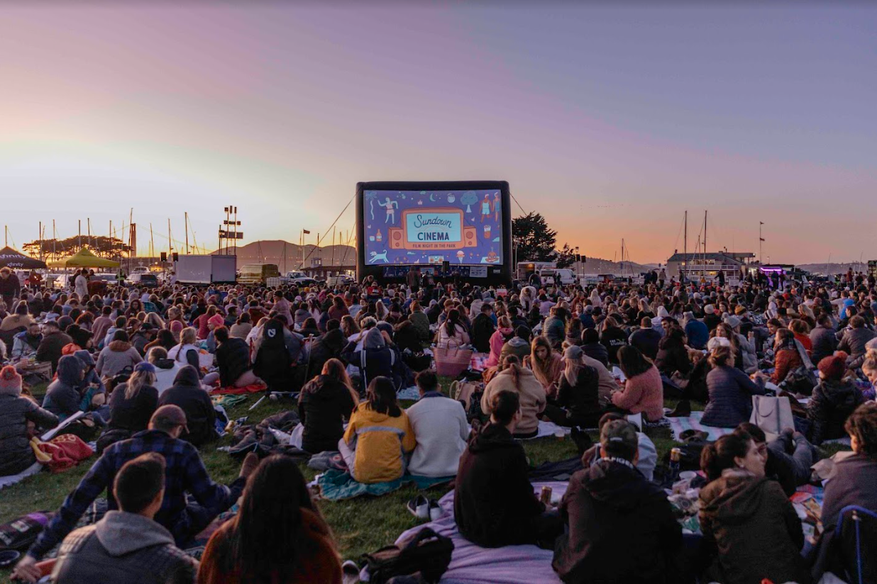 Sundown Cinema" SF's Outdoor Movie Night in the Park (2022)
