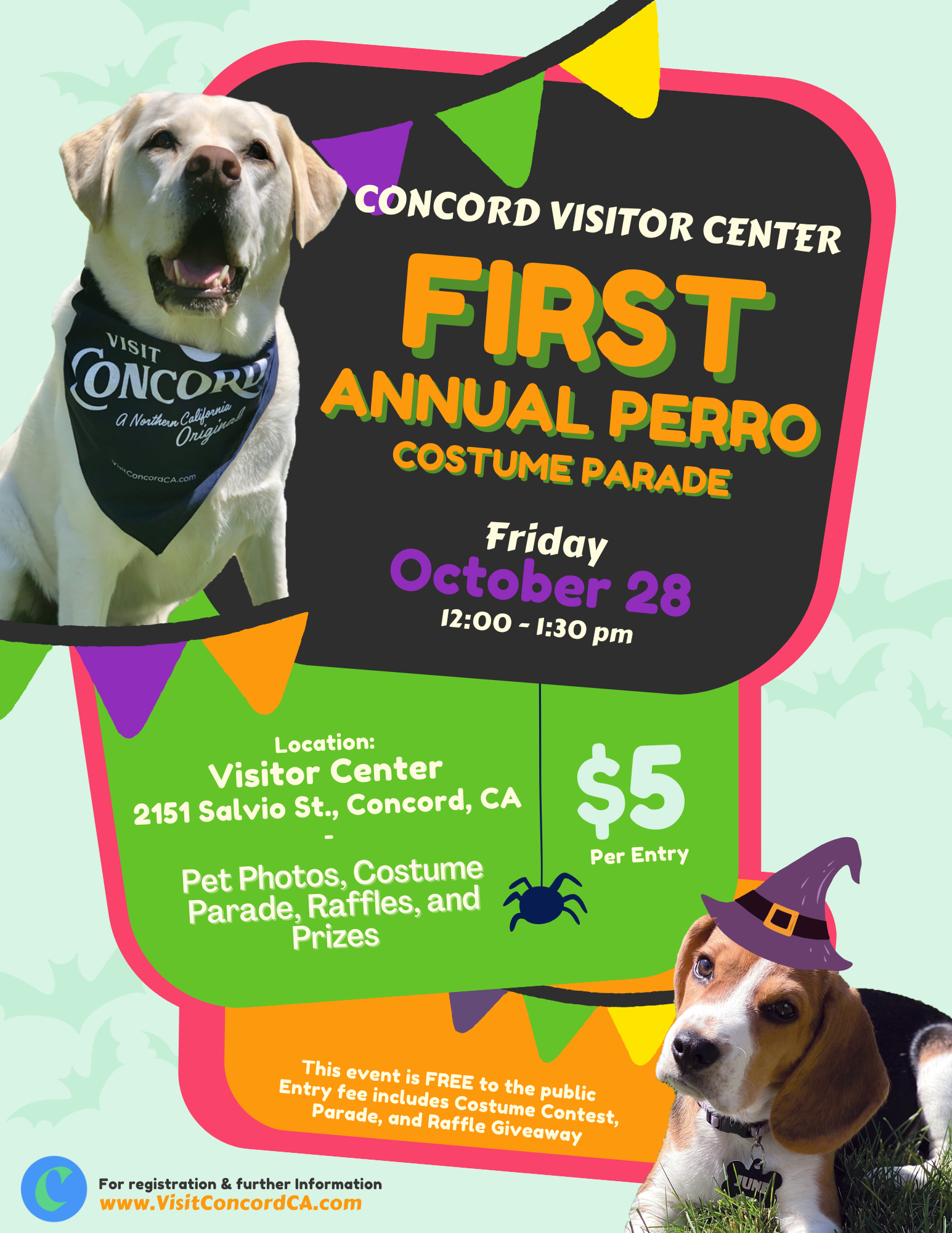 1st Annual Perro (Dog) Costume Contest & Parade 2022 (Concord)