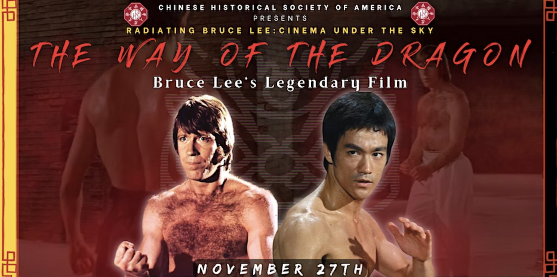 Bruce Lee's 82nd Birthday Celebration: "The Way of the Dragon" Film Screening (SF)