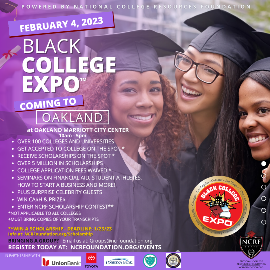 Oakland's 20th Annual Black College Expo (2023)