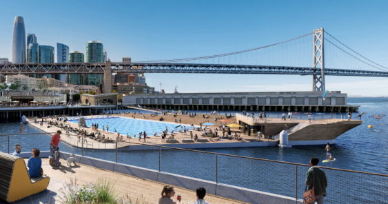 SF can get a large floating pool by the sea