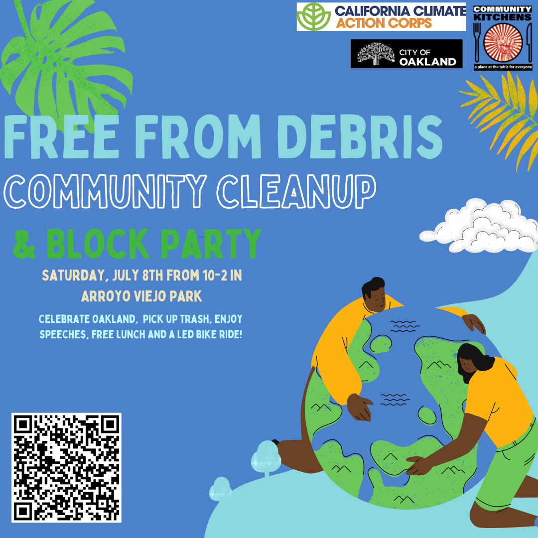 Clean Up Party Inventation Example Free From Debris Community Clean-up and Block Party (Oakland)
