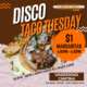 "Disco Taco Tuesday" w/ $1 Margaritas at Underdogs (SoMa)