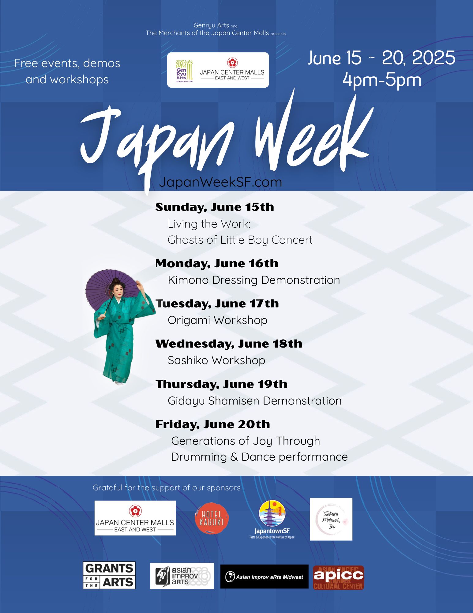 Japan Week Logo 2025 Japan Week San Francisco (June 15-20)