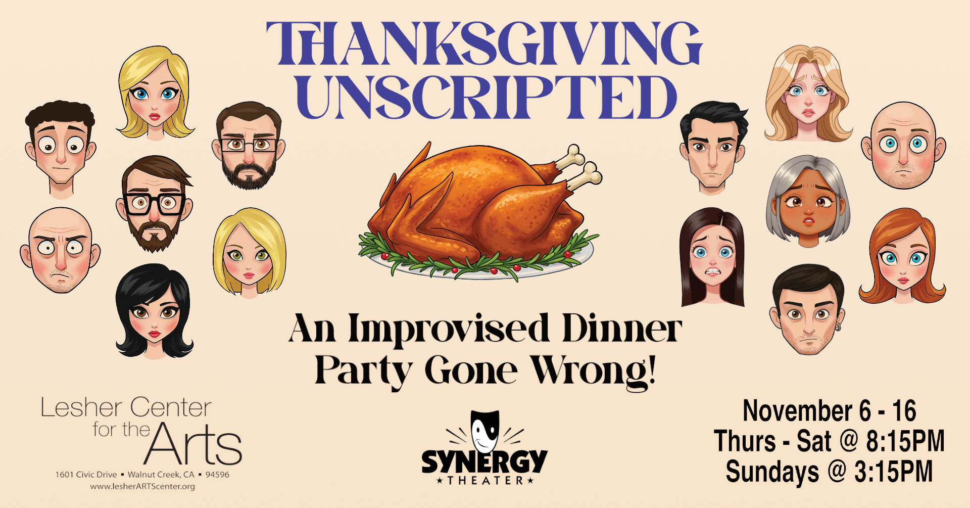 Thanksgiving Unscripted: An Improvised Dinner Party Gone Wrong (Walnut ...
