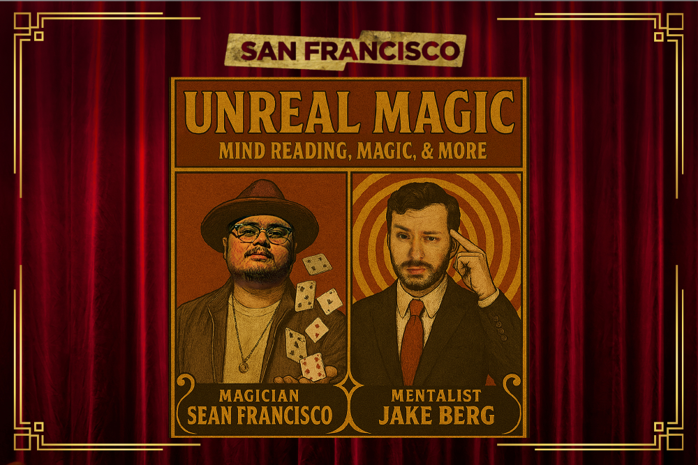 Jake Strong Magic Mind-Bending Magic Show w/ Sean Francisco + Jake Berg (SF)