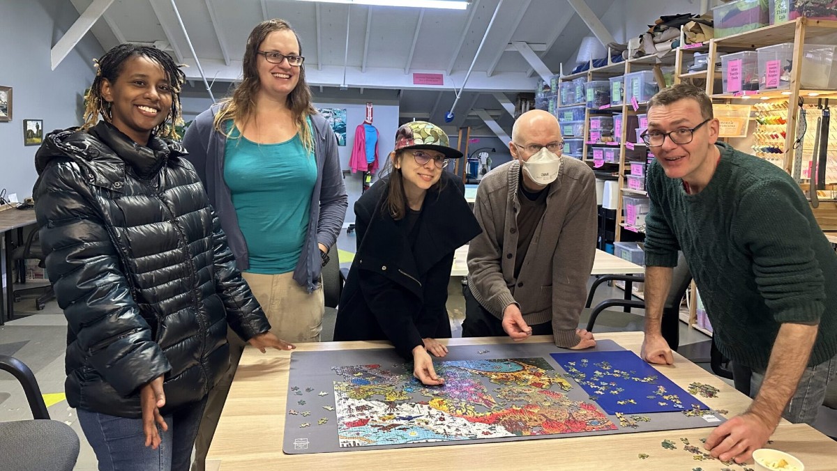 Free Jigsaw Puzzle Night at Ace Makerspace