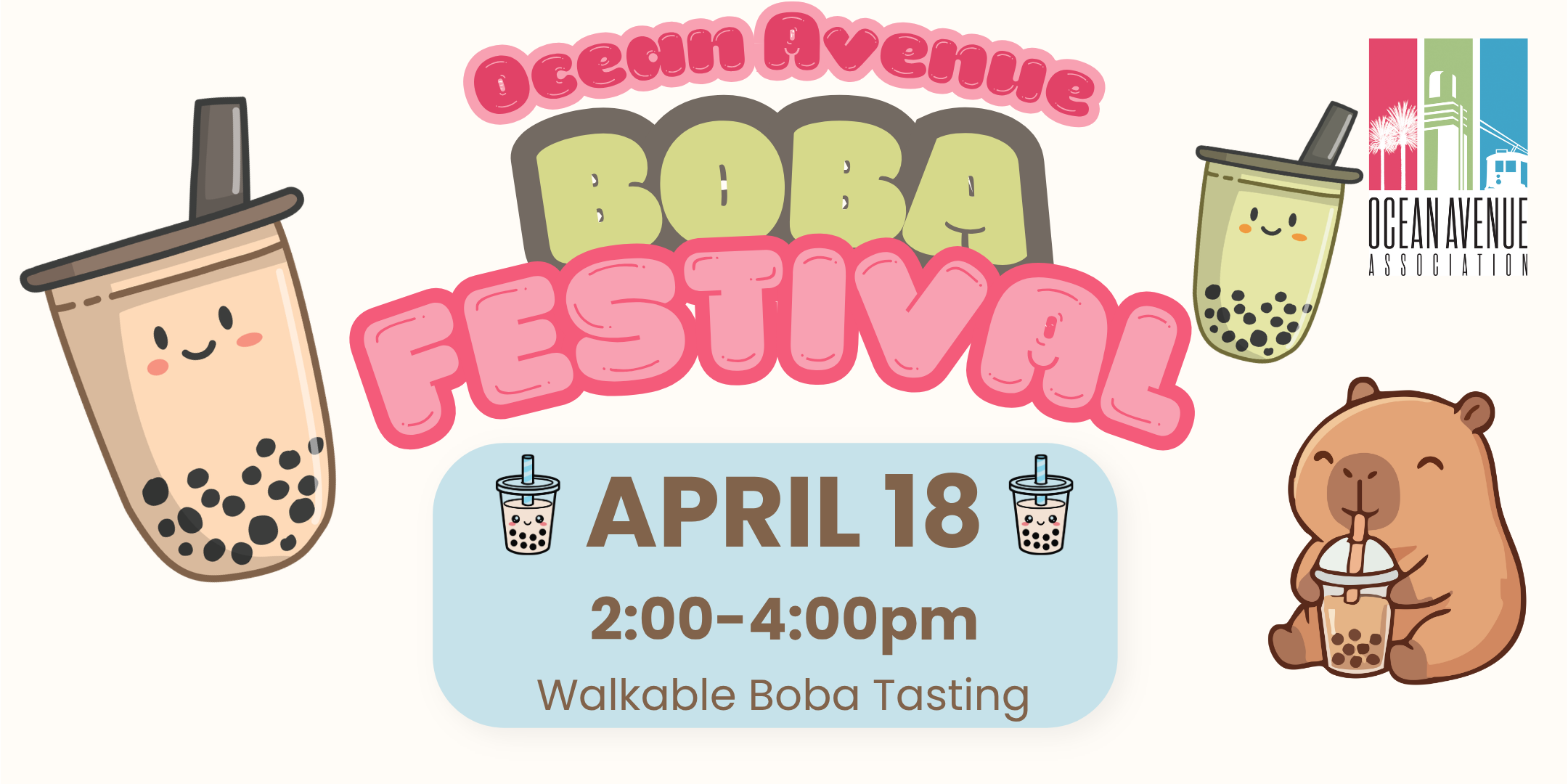 Boba Rally 2026 San Francisco Boba Festival (Ocean Avenue)