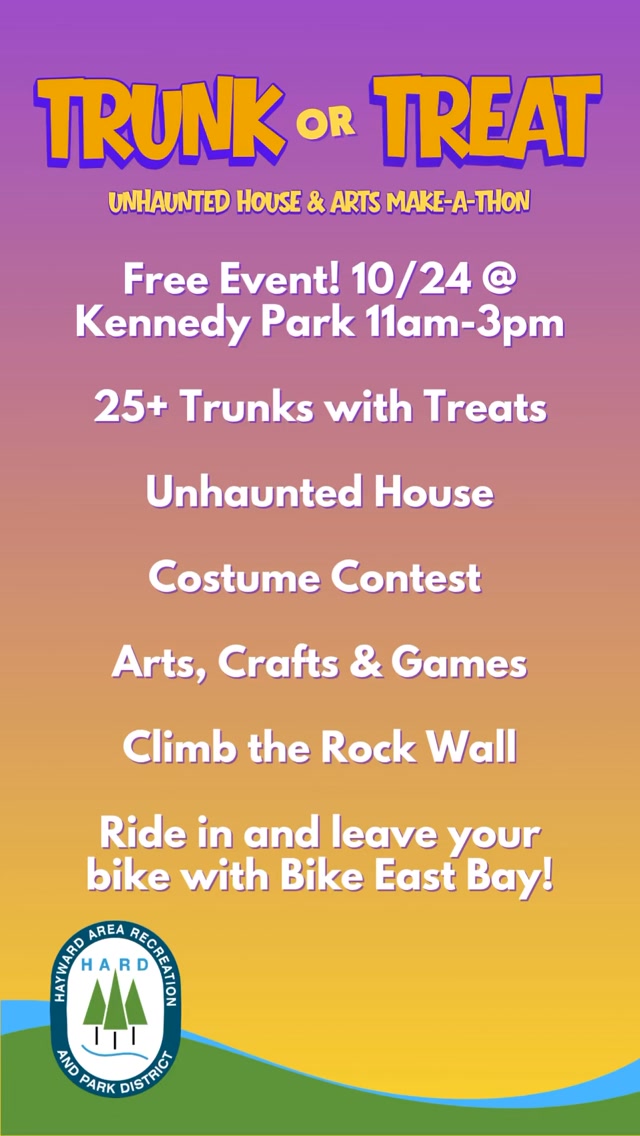 Hayward's Free Halloween Festival: Trunk Or Treat, 