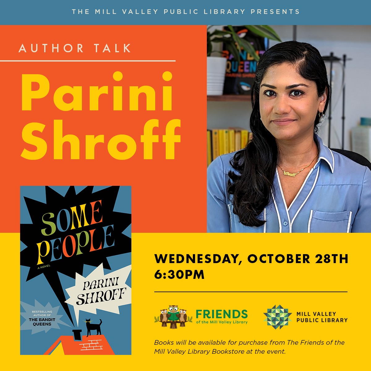 Author Talk: Parini Shroff with Tanya Žilinskas